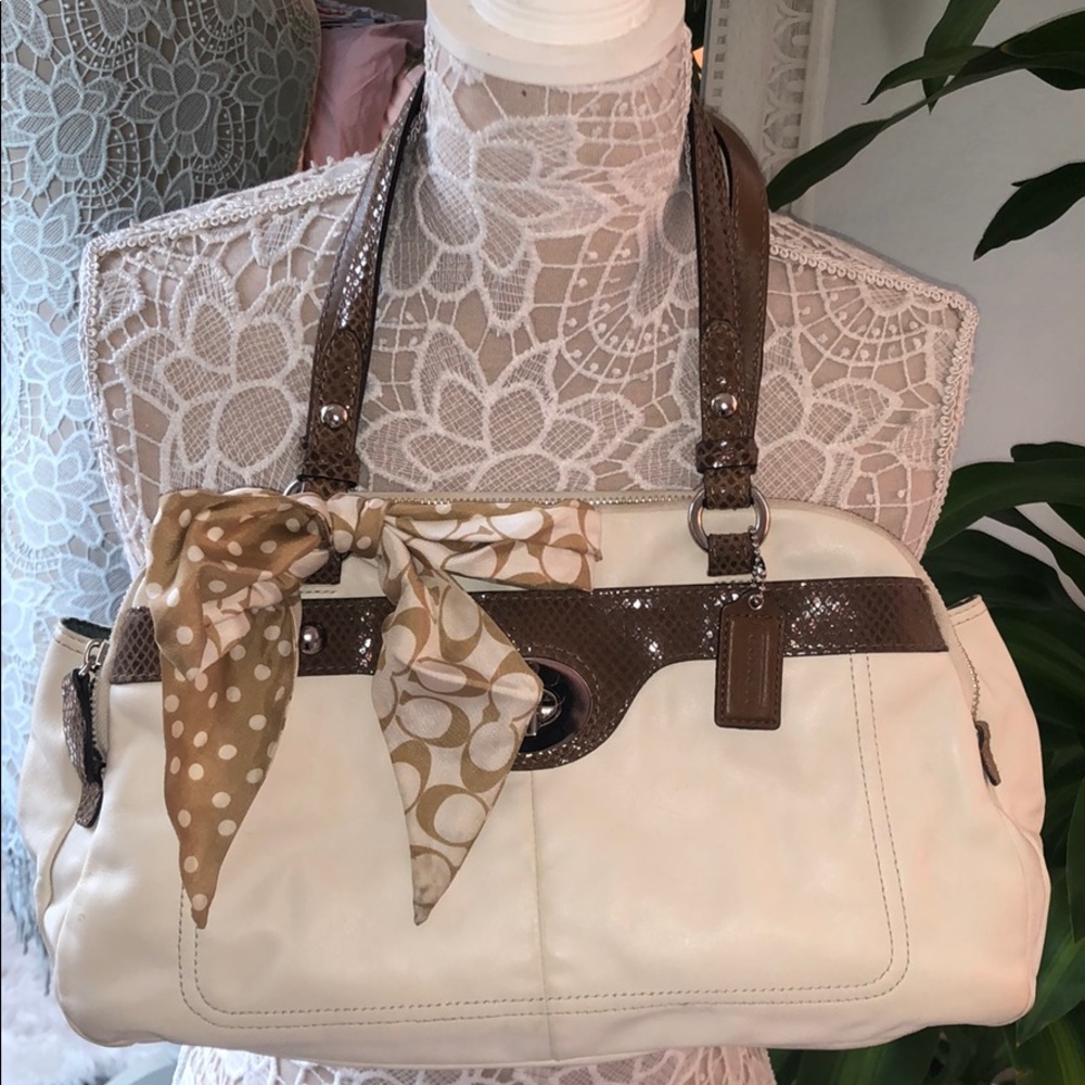 Matching Coach Wallet and Purse Set